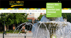 Desktop Screenshot of newtownwilliamsburg.com