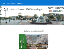 Tablet Screenshot of newtownwilliamsburg.org